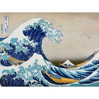 A Nagy Hullám Le Kanagawa Wall Art