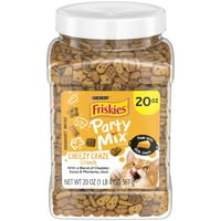 Purina Friskies fél mi Cheddar Svájci Monterey Jack íz macskák, oz kanna