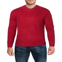 S. Polo Assn. Férfi Jersey v-nyakú pulóver