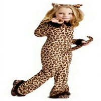 Fun világ Jelmezek szép leopárd lány Halloween díszes ruha jelmez gyermek