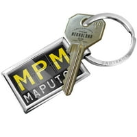Kulcstartó MPM repülőtér kódja Maputo számára