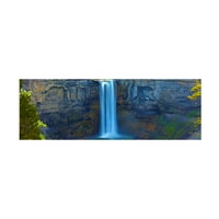 James McLoughlin 'Waterfall Panorama I' Canvas Art