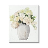 Stupell Industries vegyes virágcsokor magas váza virágrendezés Festés Galéria csomagolt vászon nyomtatott fali művészet,