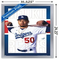 Los Angeles Dodgers-Mookie Betts Fali Poszter, 14.725 22.375