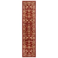 Avalon otthoni jázmin perzsa tradicionális szőnyeg, piros