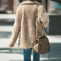GaThRRgYP női kabát hosszú ujjú felsők eladó, nők plusz méretű téli meleg laza plüss kapucnis kabát kabát