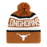 Férfi Texas narancssárga Texas Longhorns Whitaker bilincses kötött kalap Pom