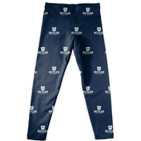 Lányok Csecsemő Vive La Fete Blue Butler Bulldogs Egész Nyomtatási Leggings