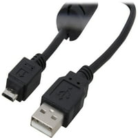 C2G Micro USB kábel-USB 2. Egy férfi Micro-USB B férfi kábel, fekete