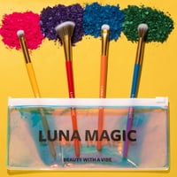 Luna Magic Blend-it-Girl szem smink ecset készlet holografikus tasakkal