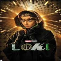 Marvel Loki-Sylvie egy lapos fal poszter Pushpins, 22.375 34