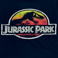 Jurassic Park Boys Logo Crew nyaki póló rövid ujjú, méretű 4-
