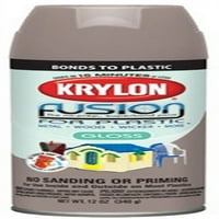 Krylon Fusion Szatén Spray festék műanyag, River Rock, Oz