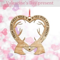 yuehao lóg Valentin-nap áldás emlék medálok szerelem dekoráció lista lakberendezés