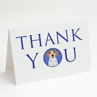 Beagle Tricolor köszönöm üdvözlőlapok és borítékok