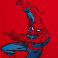 Marvel Boys Spider-Man Grafikus Pizsama Szett, 2 Részes, 4-12-Es Méretek