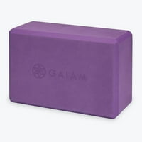 Gaiam jóga blokk, heveder Combo-mély lila