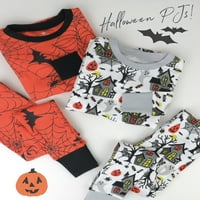 Őszinte baba ruházat kisgyermek fiú vagy lány nemi semleges organikus pamut halloween pizsamák