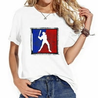 Baseball játék fanatikus Vintage sport USA ajándék ötlet póló
