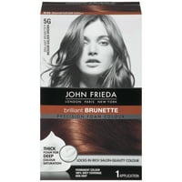 John Frieda Brilliant Brunette® közepes aranybarna 5G precíziós hab színkészlet