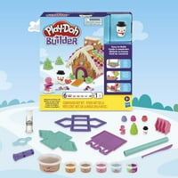 Play-Doh Builder mézeskalács házépítő készlet 5+ korosztály számára Play-Doh kannákkal