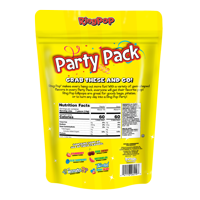 Ring Pop Party Pack, válogatott ízek egyenként csomagolt nyalókák, oz, táska