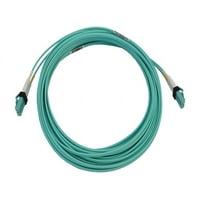 Tripp Lite kapcsolható szálas kábel, 400G Duple multimódusú OM, kerek LSZH kabát, Aqua, méter 32. Láb