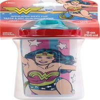 Justice League Wonder Woman Szigetelt Sippy Kupa Oz-Csomag
