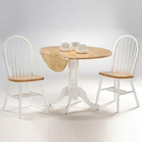 Nemzetközi koncepciók Estill Windsor magas orsó hátsó étkező szék sima lábakkal