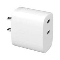 4XEM 35W fali töltő USB-C porttal és tápellátással, fehér