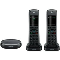 Motorola AXH a sorozat Dect 6. Vezeték nélküli digitális telefon és üzenetrögzítő rendszer beépített Alexa-val