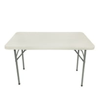 Hampden bútorok Baldwin kollekció 24 48 összecsukható asztal, műanyag acél, szürke
