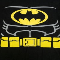 Lego Batman Boys Hosszú ujjú felsők és hosszú nadrágok, 4 részes pizsama Alvókészlet, 4-10 méret