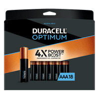 Duracell Optimum AAA akkumulátor teljesítménynöveléssel, visszazárható csomag