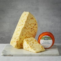 Yorkshire Wensleydale Creamery barackokkal hűtött műanyag csomagolt sajt ék, 5. oz