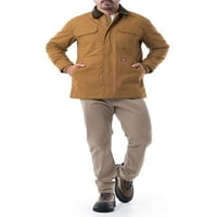 Wrangler Workwear férfi és nagy férfi szigetelt kacsaval bélelt teljes cipzáras kabát, S-5XL méretű