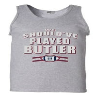 Meg kellett volna játszott Butler New England Football blowage felnőtt Tank Top