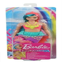 Barbie Dreamtopia sellő baba,, réce, rózsaszín haj, Tiara, ajándék, hogy évesek